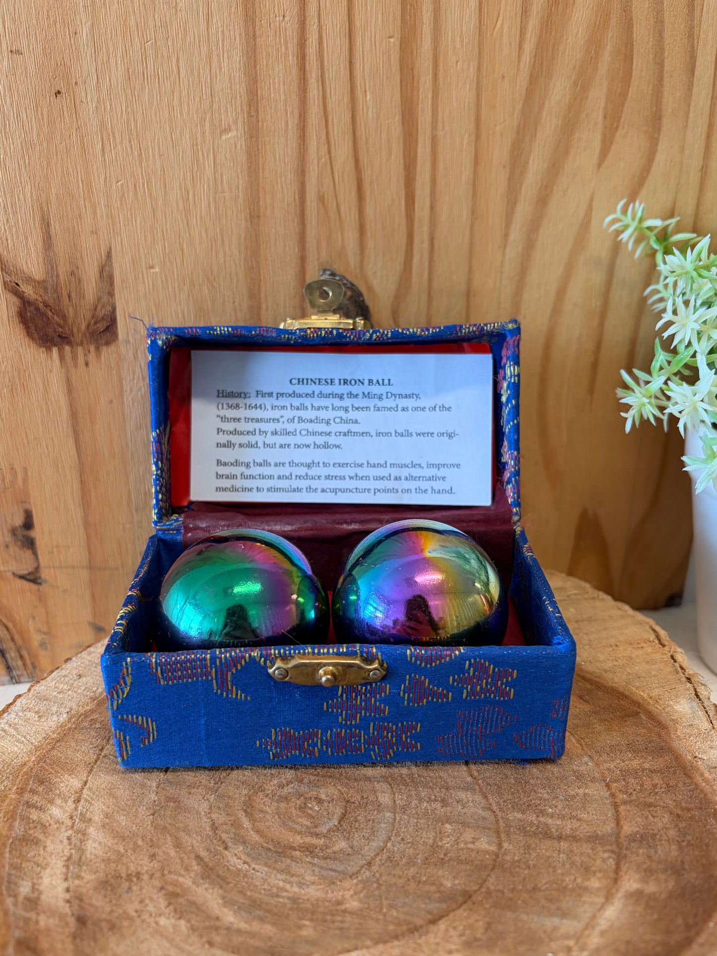 Rainbow Iridescent Meditation Balls
