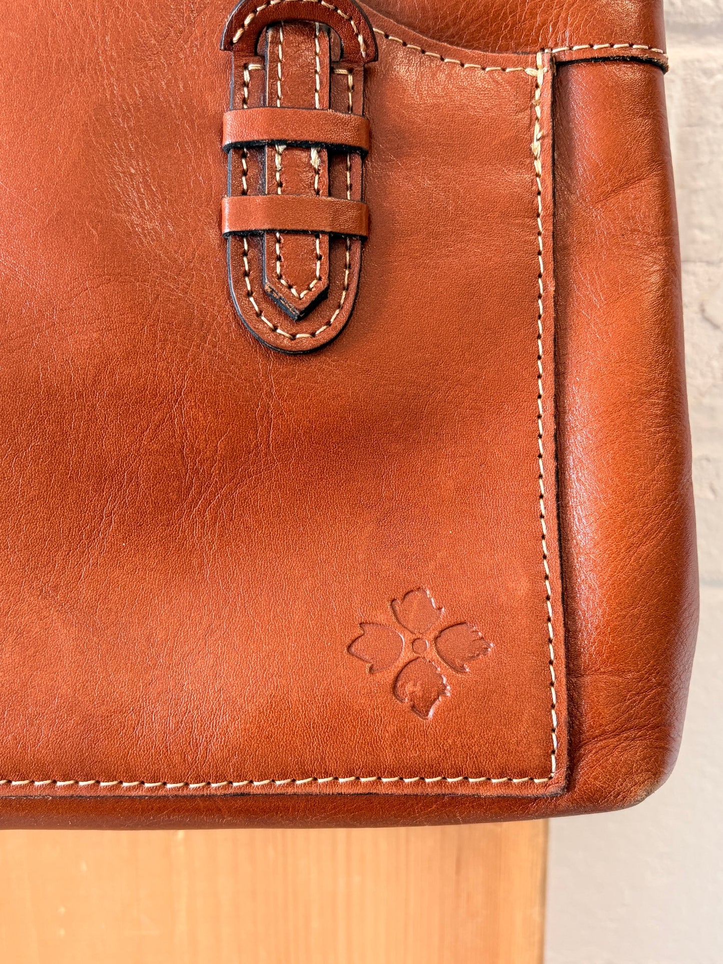 Patricia Nash Brown Leather Tote