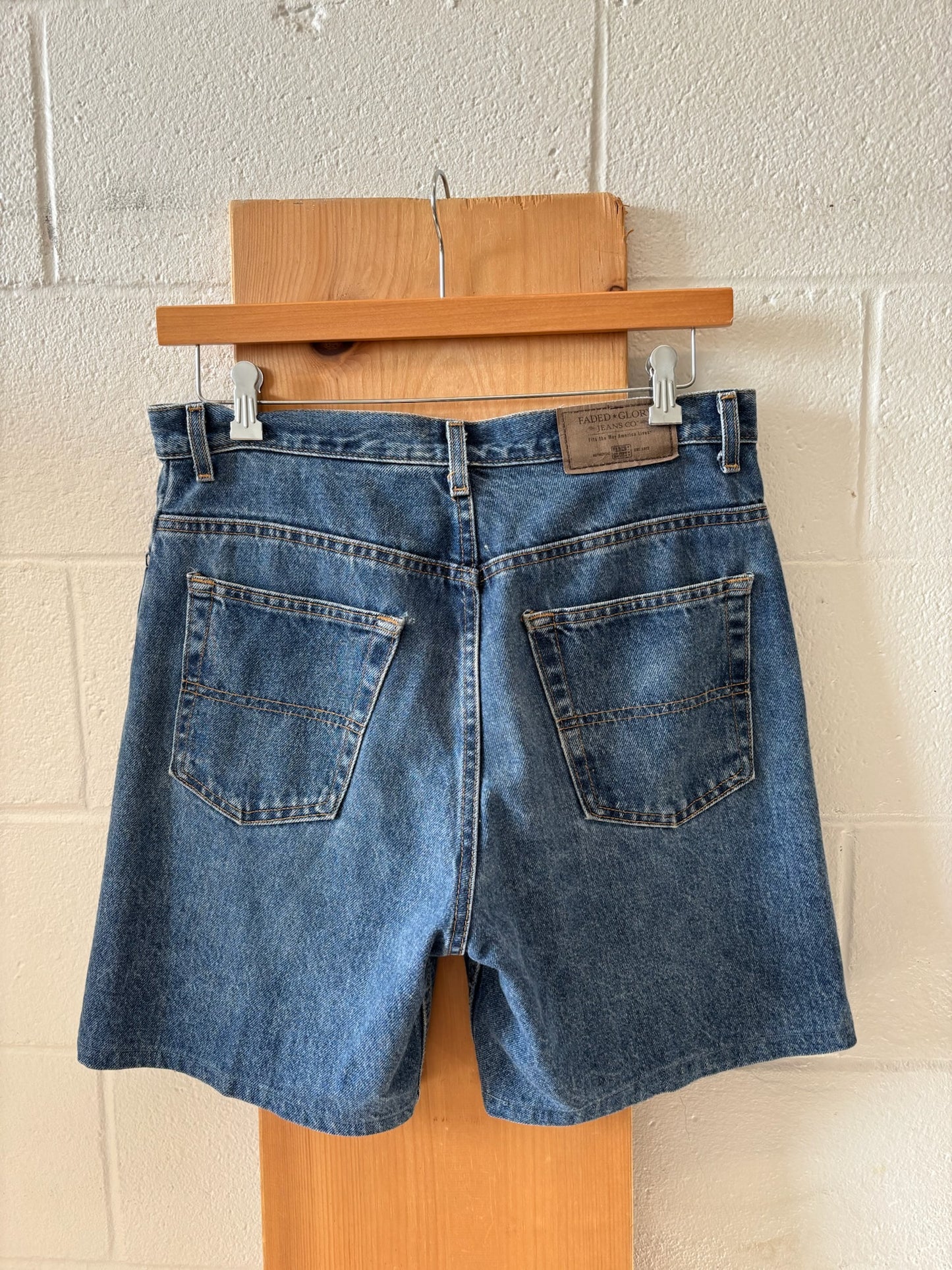 Denim Shorts : 36” W