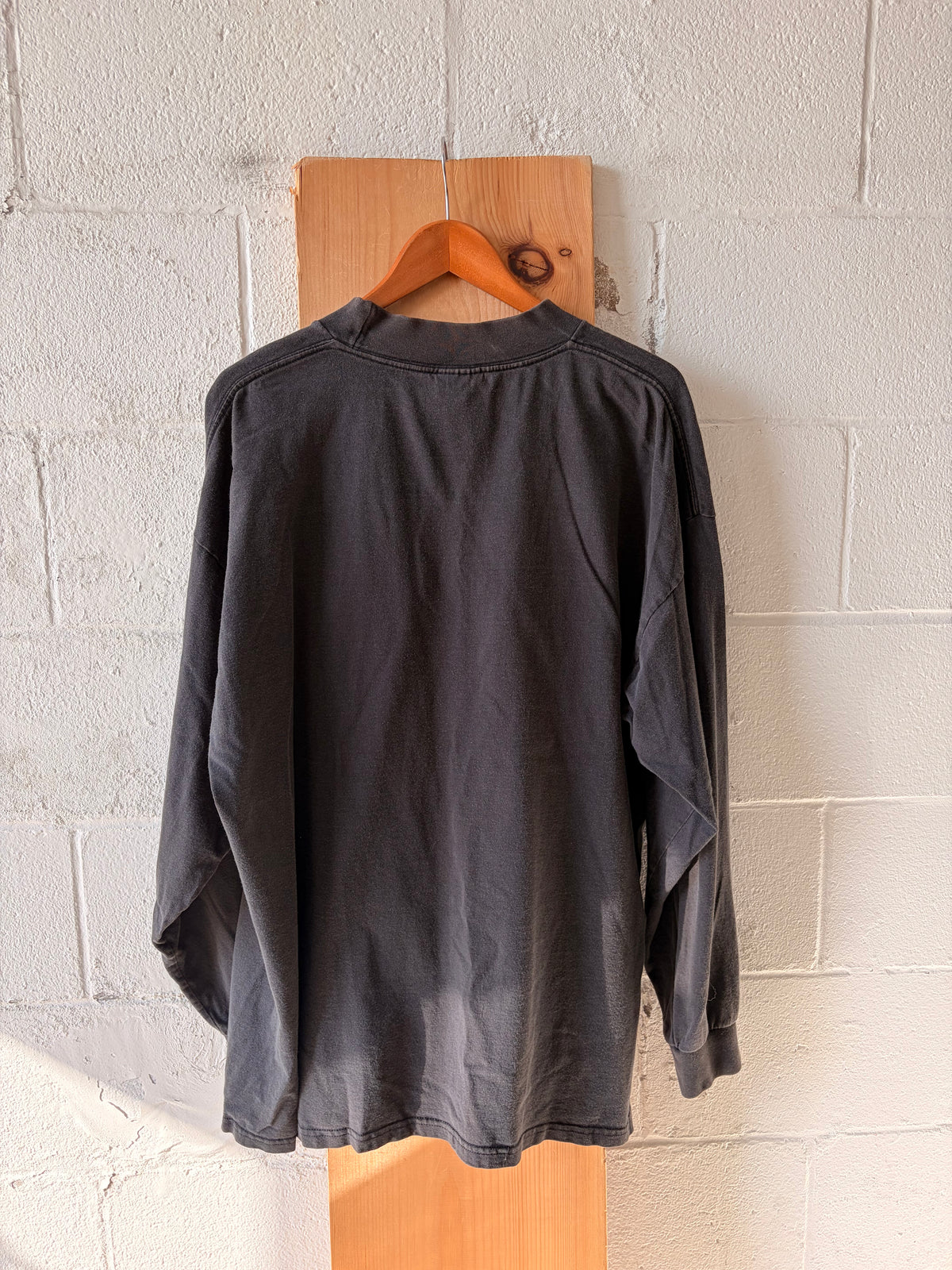 Vtg Gray Nike Mock Neck : XXL