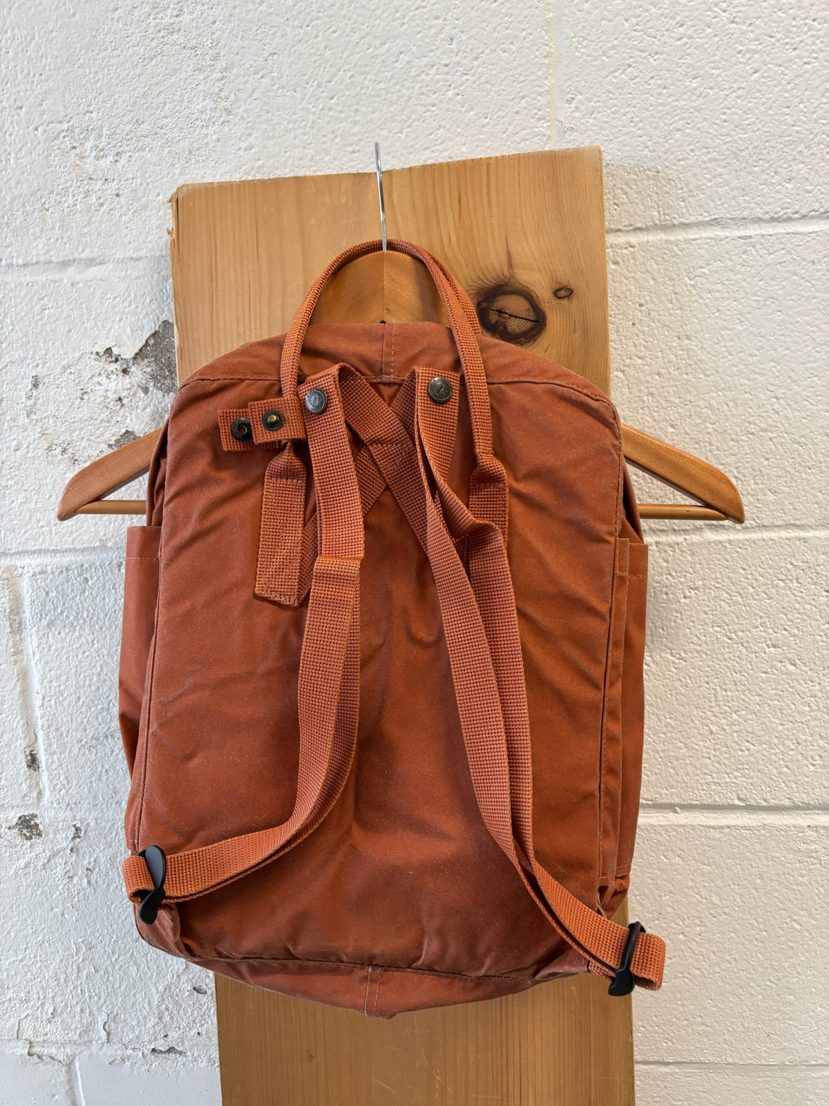 Rust Orange Fjällräven Kånken Backpack