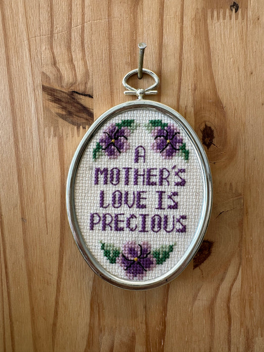 Mother’s Love Cross-Stitch