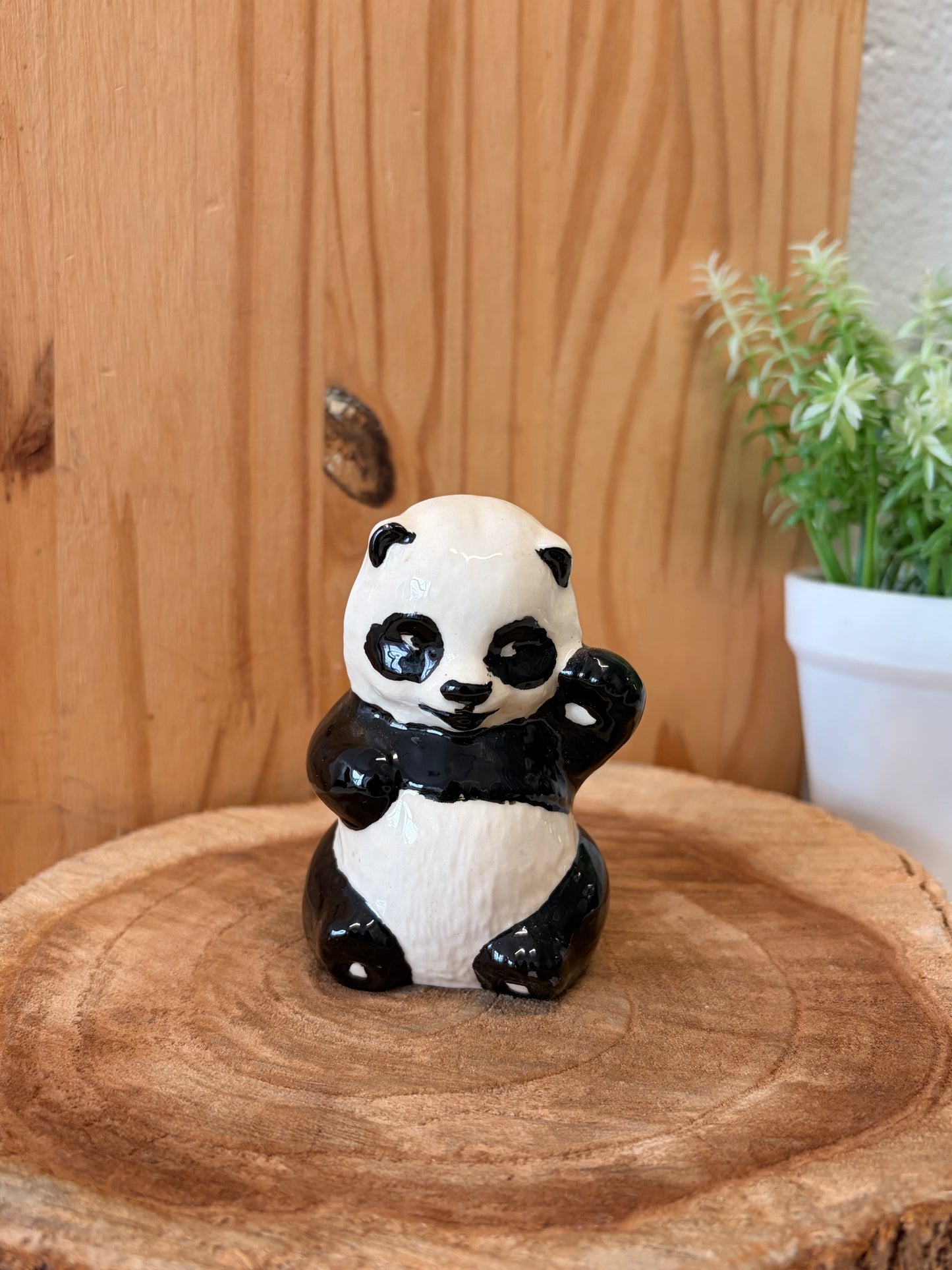 Little Ceramic Panda Figurine (Local Pick Up Only)