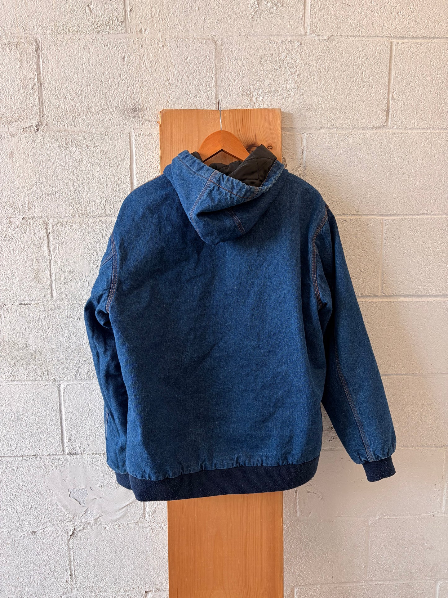 Wolverine Denim Bomber Jacket : L