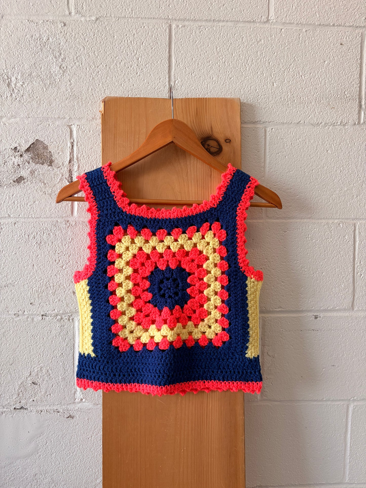 Bright Crochet Tank : S/M