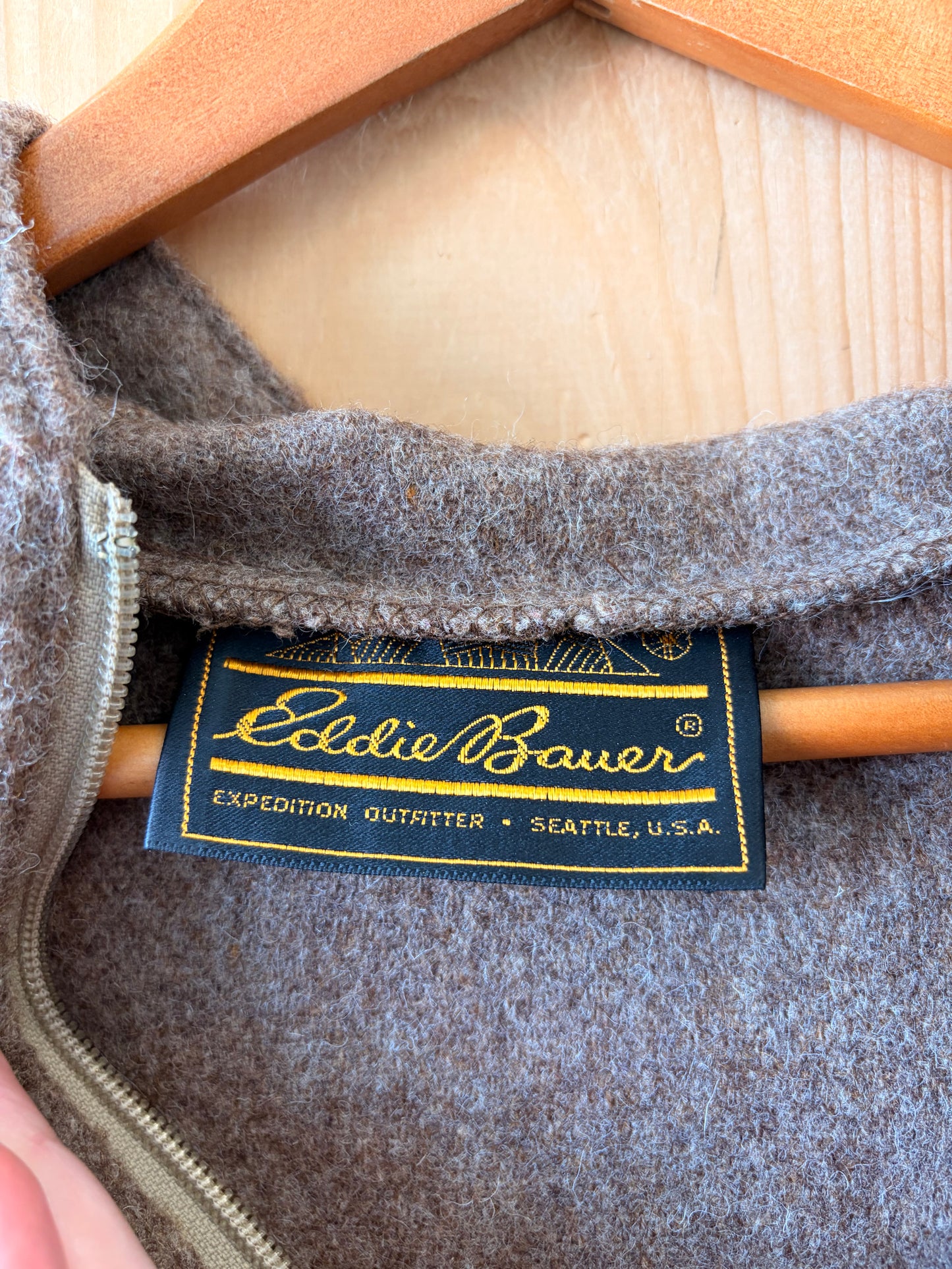 Vtg Eddie Bauer Anorak Quarter Zip : XL