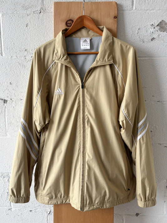 Gold Adidas Windbreaker : L