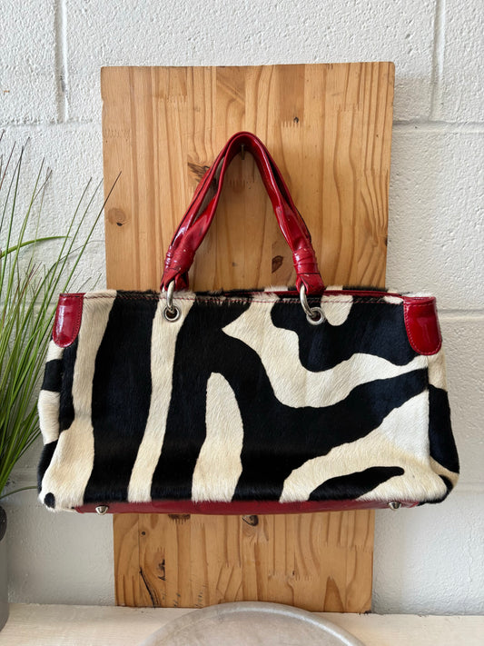 Zebra Print Purse