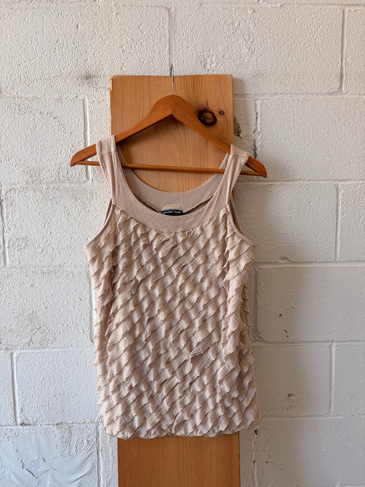 Y2K Ruffle Tank : M/L