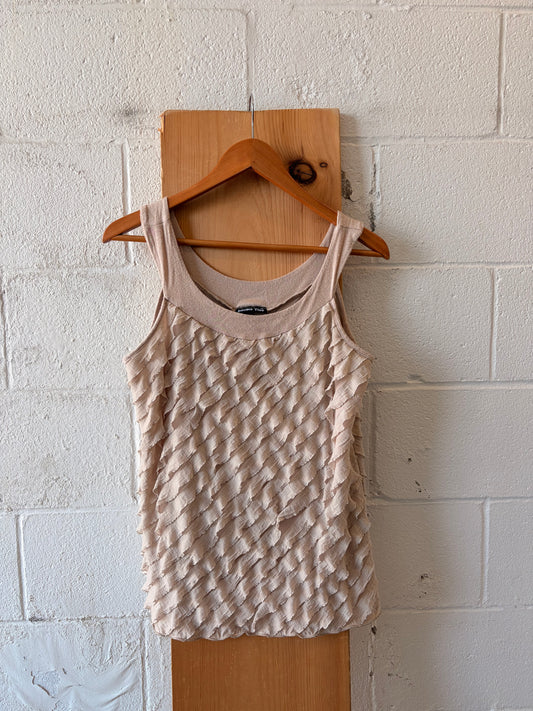 Y2K Ruffle Tank : M/L