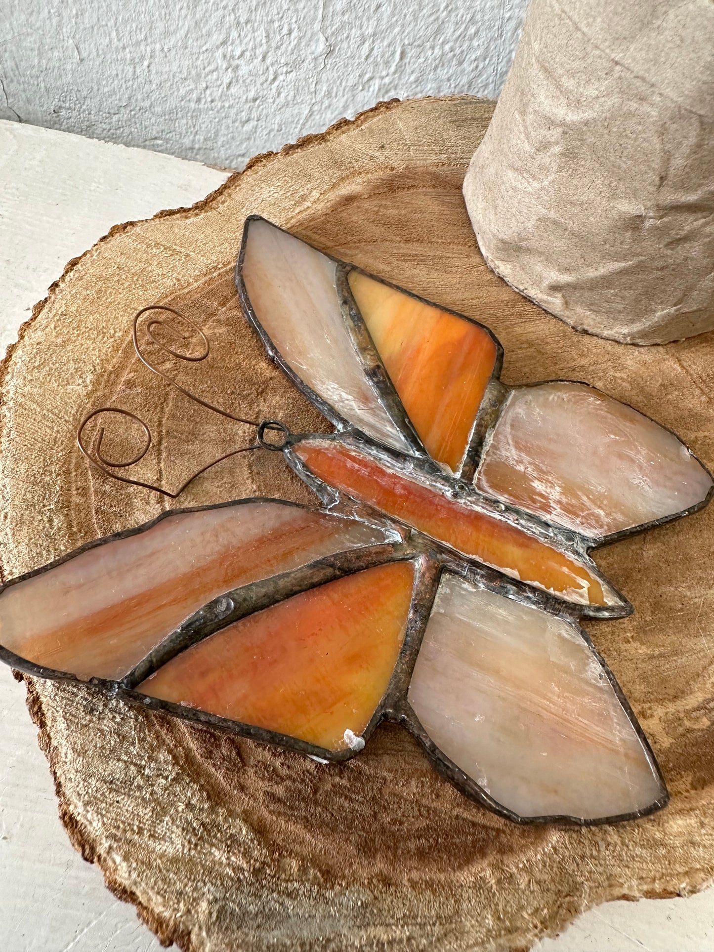 Small Stained Glass Butterfly