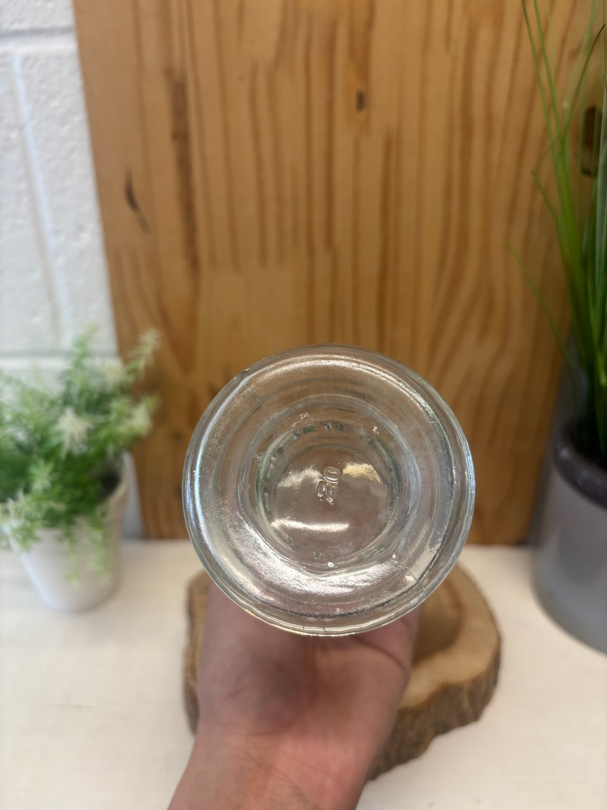 Vtg Glass Vitamins Apothecary Jar (Local Pick Up Only)