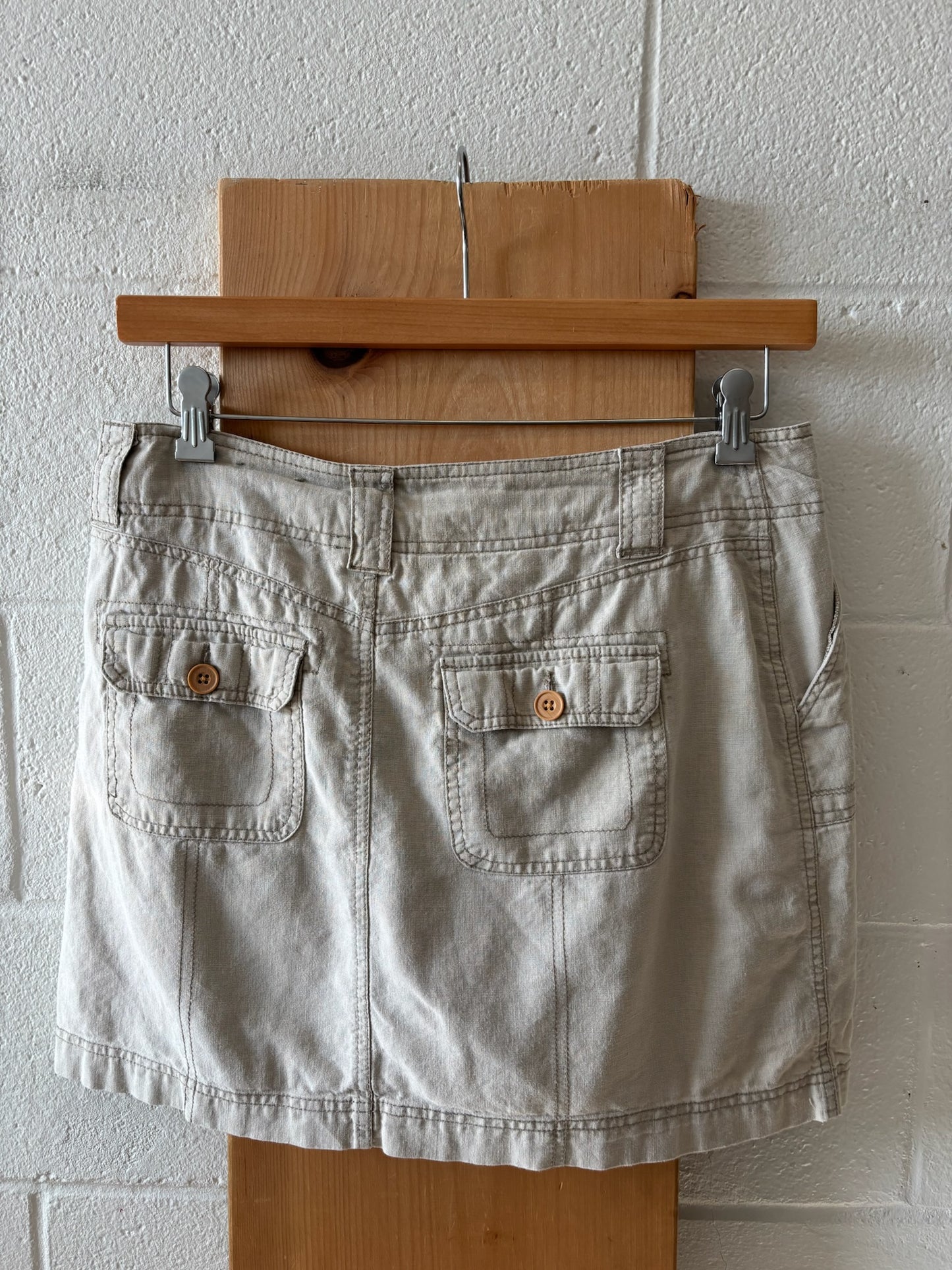 Khaki Mini Skirt : 10