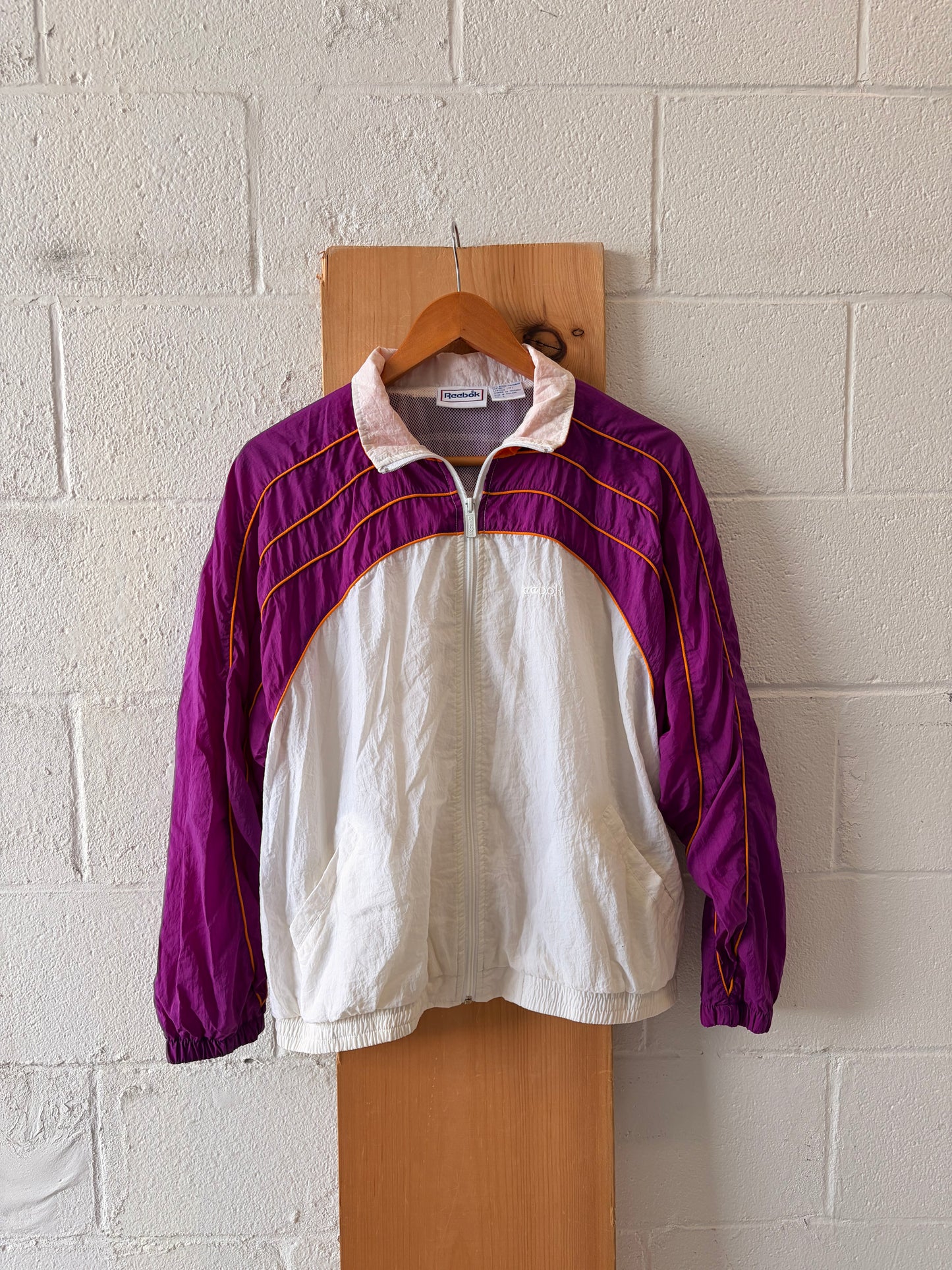 Vtg Reebok Windbreaker : L