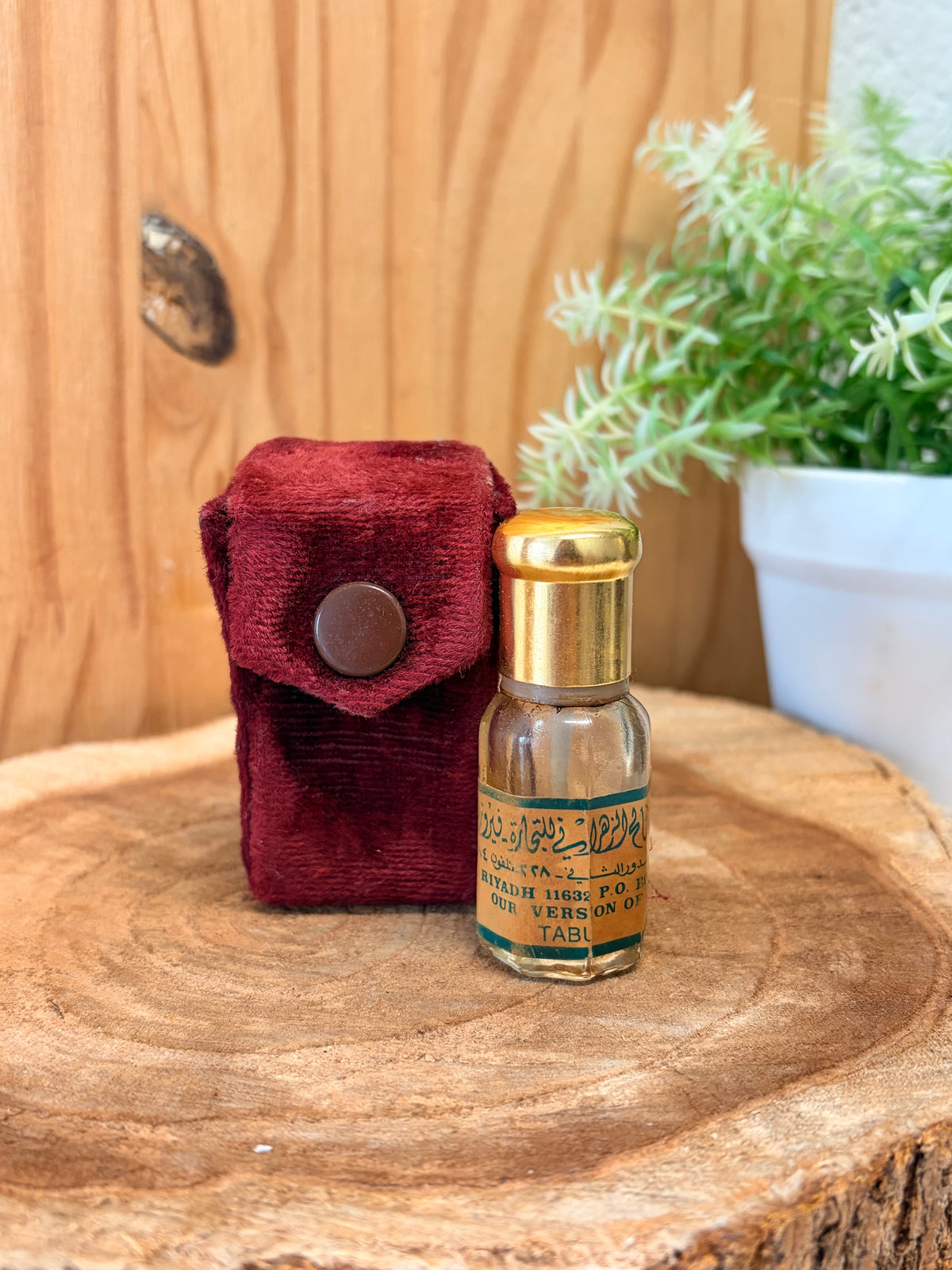 Made in India Perfume Oil Bottle & Case