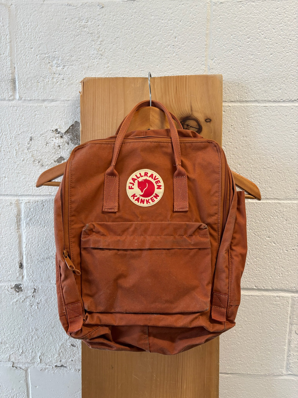 Rust Orange Fjällräven Kånken Backpack