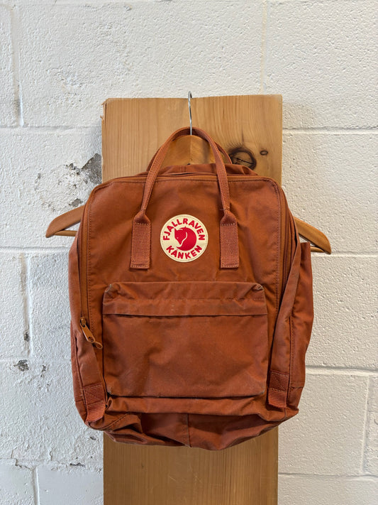Rust Orange Fjällräven Kånken Backpack