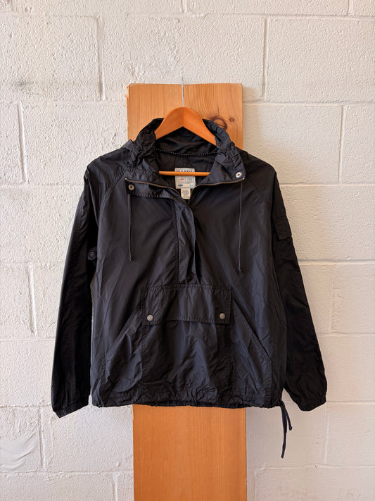 Classic Black Old Navy Windbreaker : L
