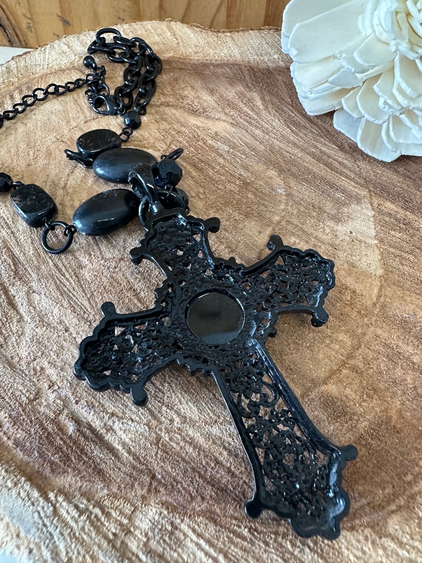 Gothic Cross Necklace