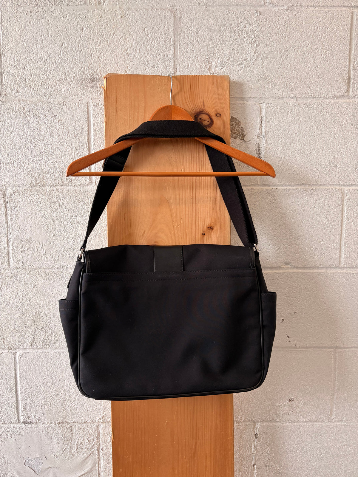 Black Coach Messenger Bag