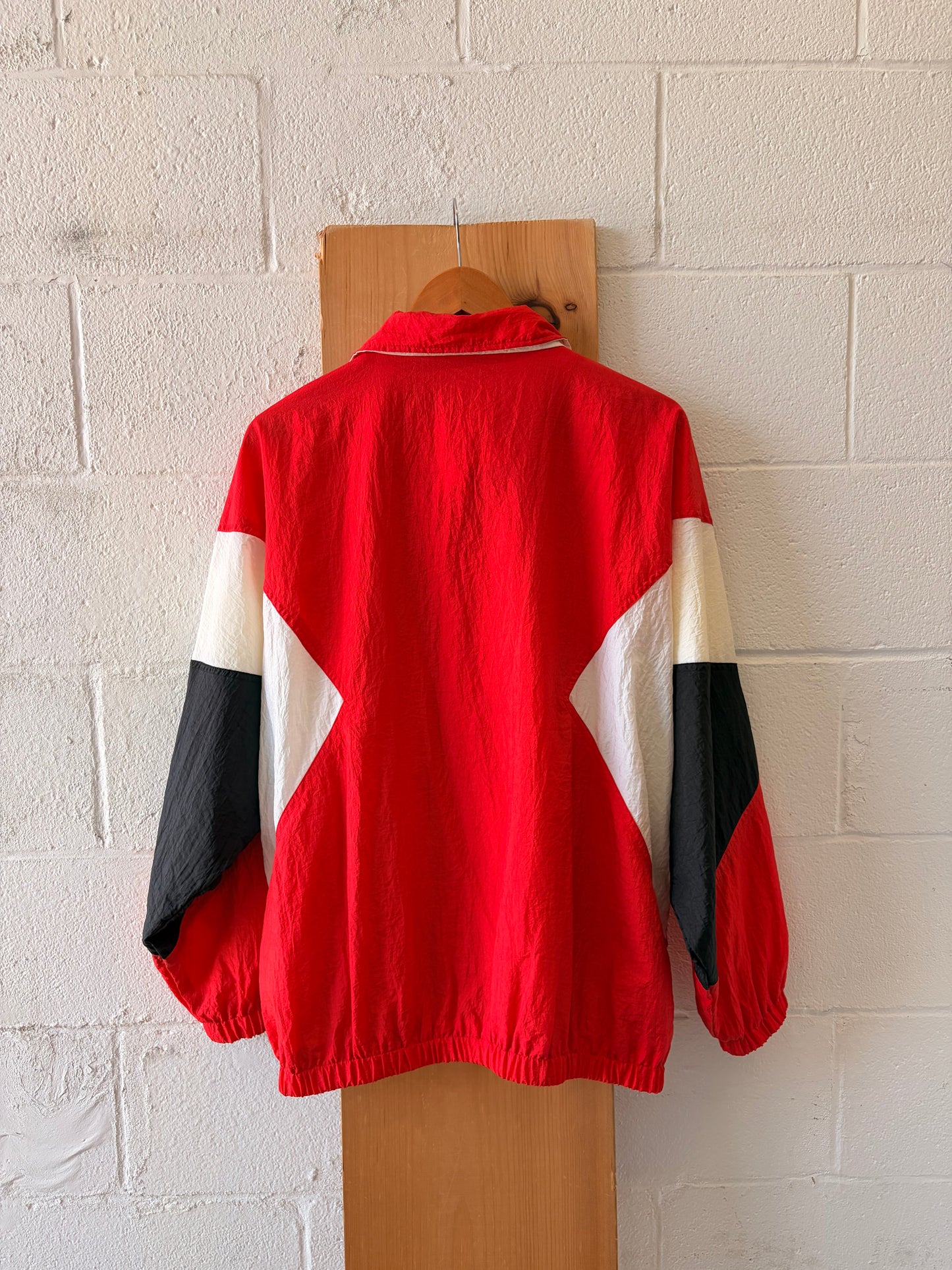 Vtg Arkansas Razorbacks Windbreaker : M