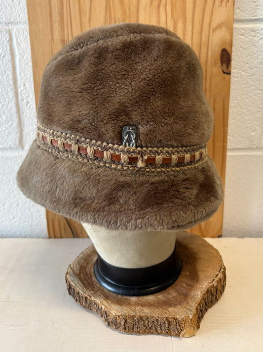 Vtg Faux Fur Hat