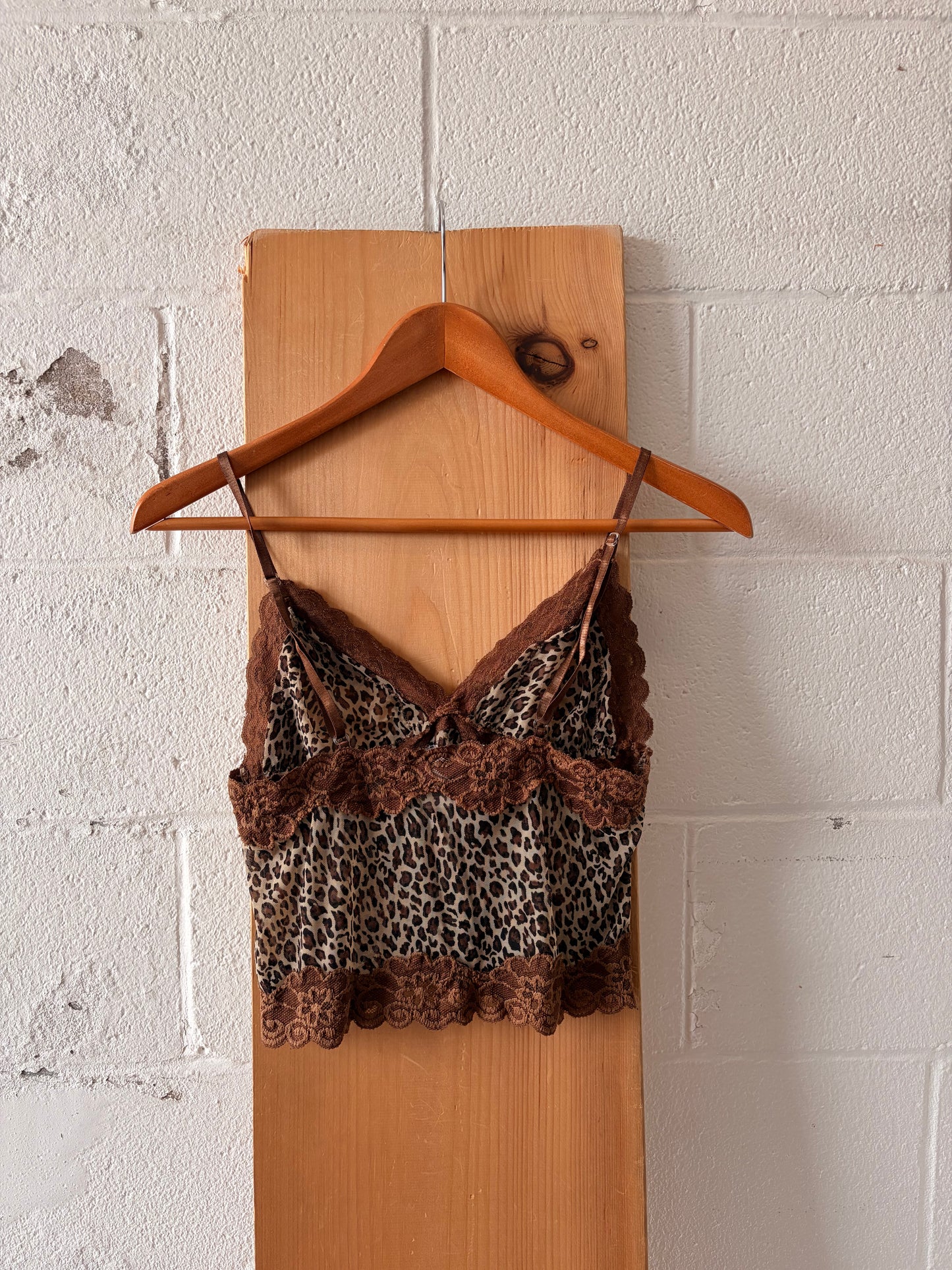 Y2K Rampage Leopard Print Cami : M