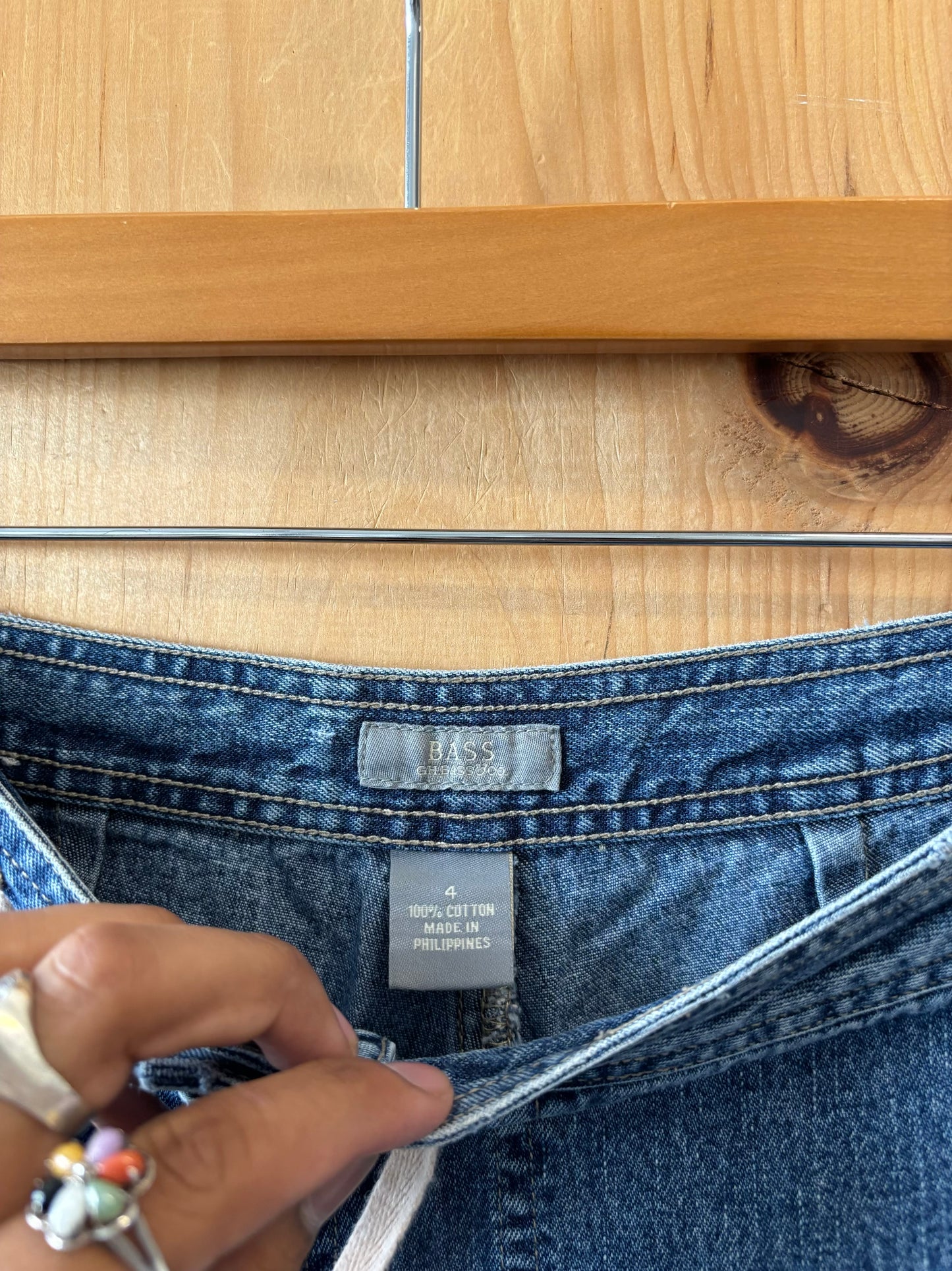 Bass Drawstring Denim Shorts : 4