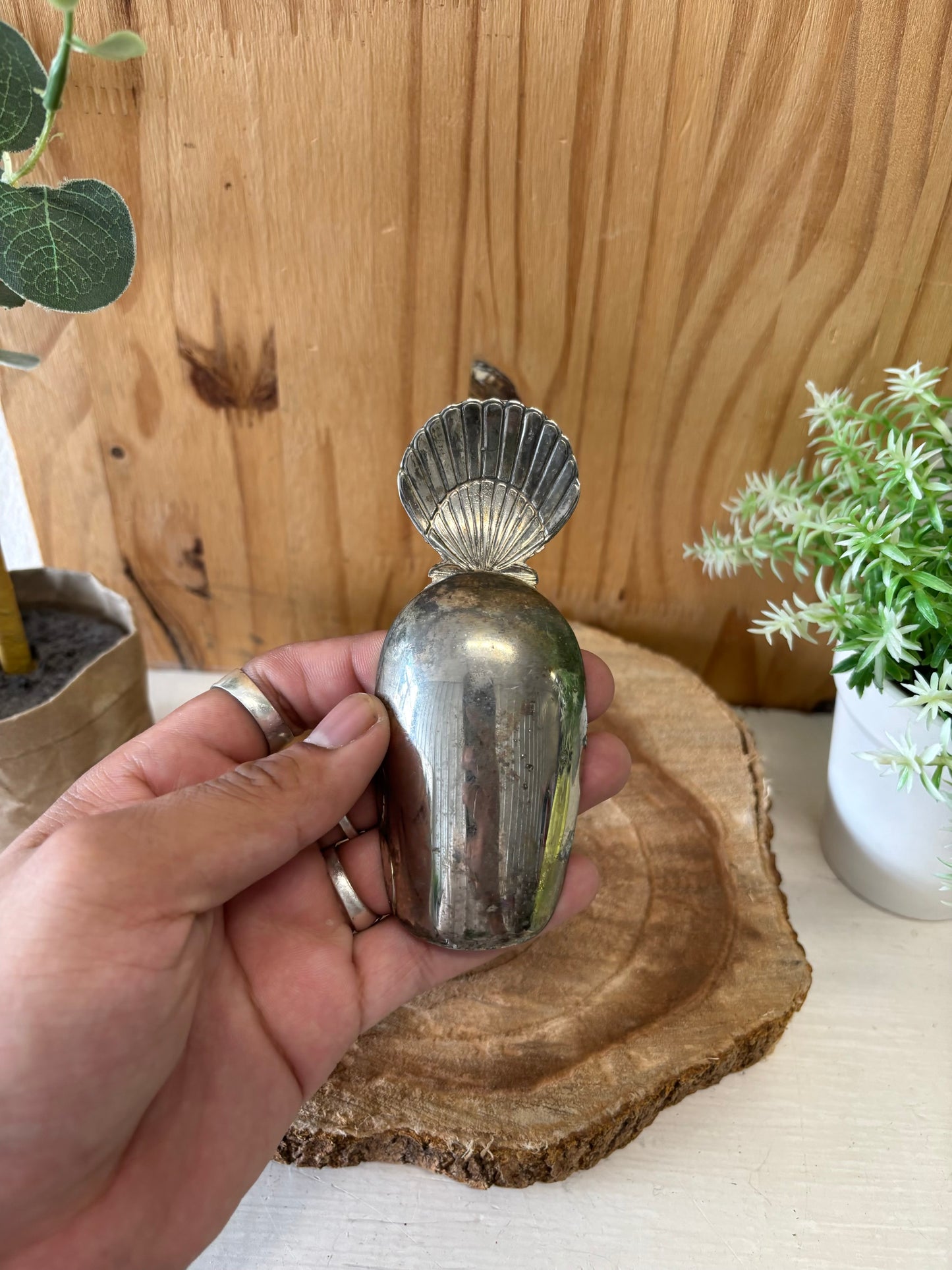 Vtg Tea Caddy Spoon