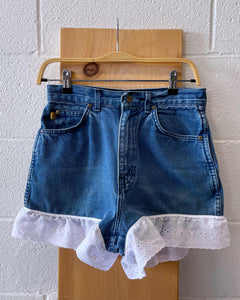 WHSE479 Exclusive Vintage Denim Bloomer Shorts : 28” W