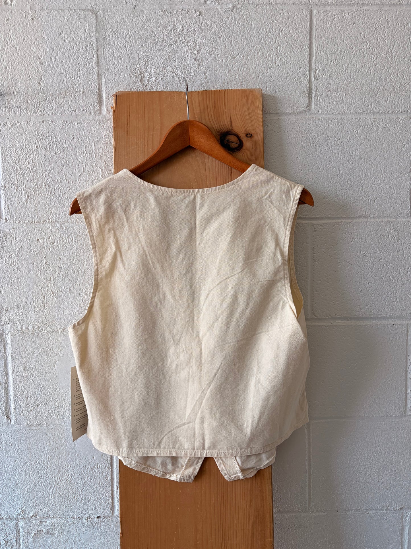 NWT Ivory Vest : L