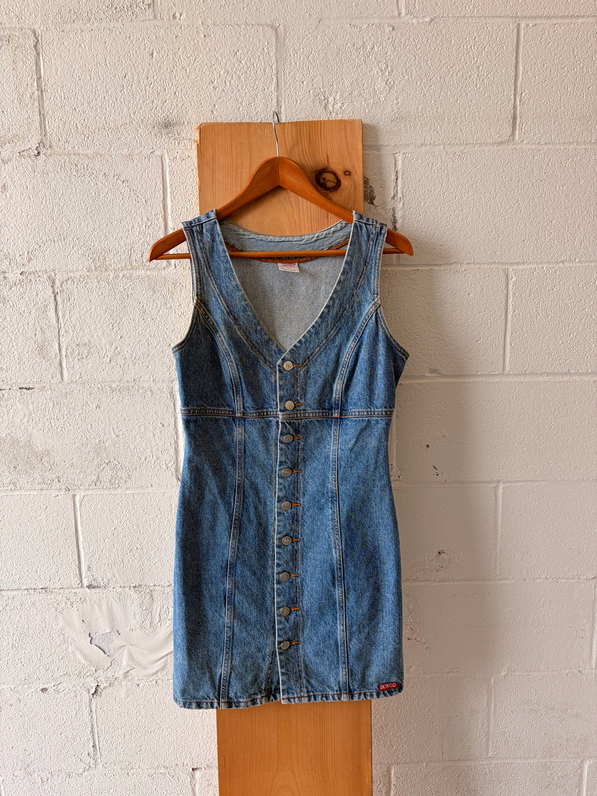 Vtg Bongo Denim Dress : 11
