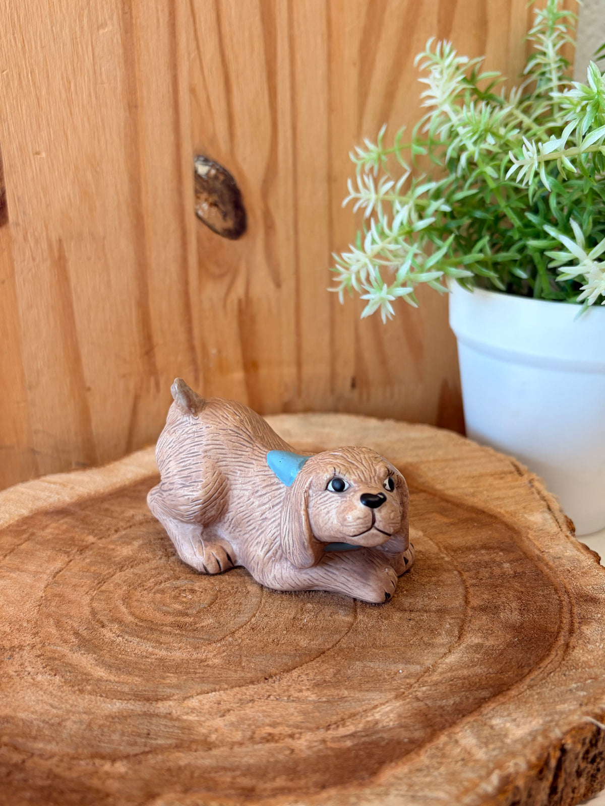 Vtg Puppy Figurine (Local Pick Up Only)