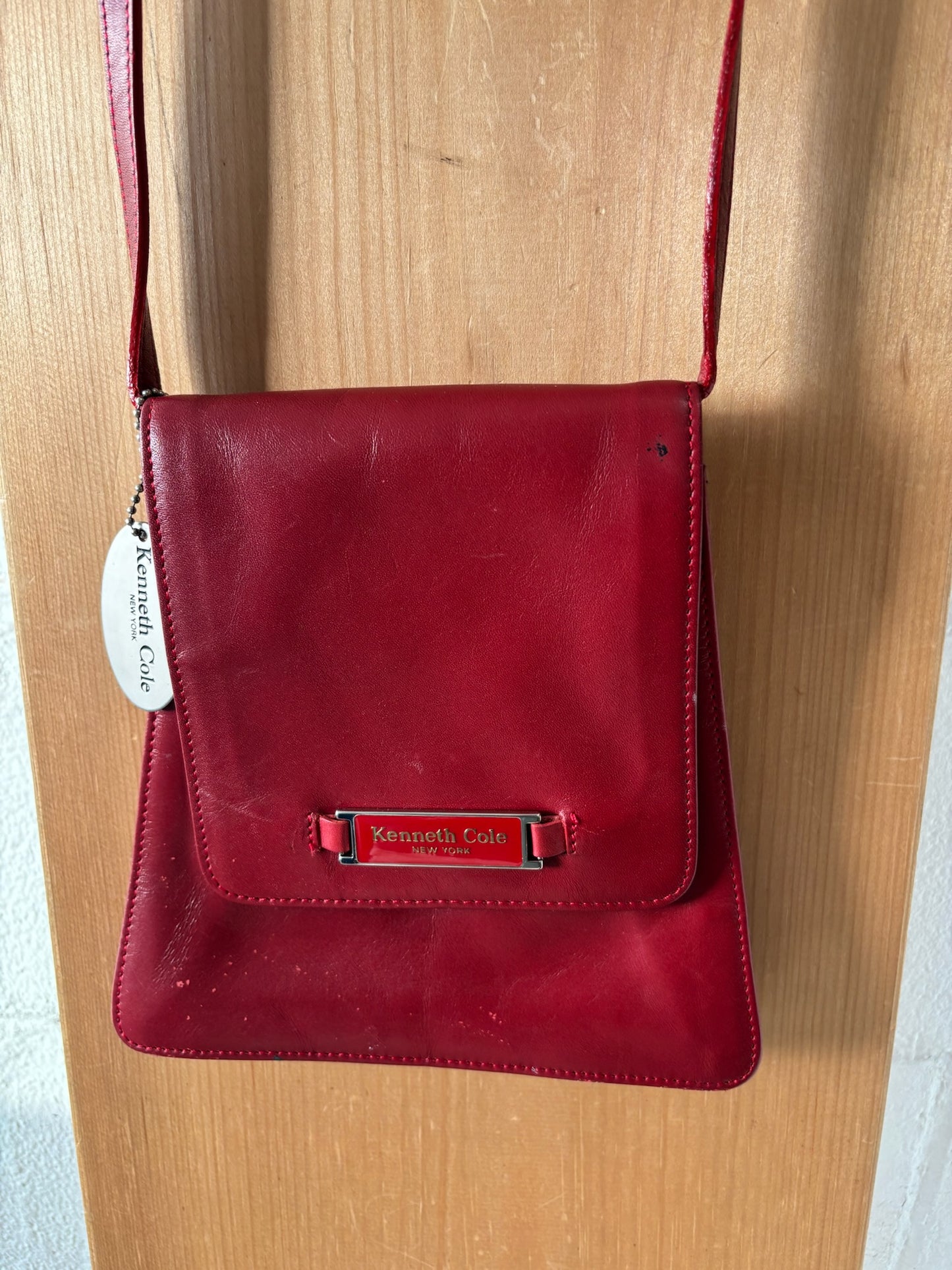Red Kenneth Cole Crossbody