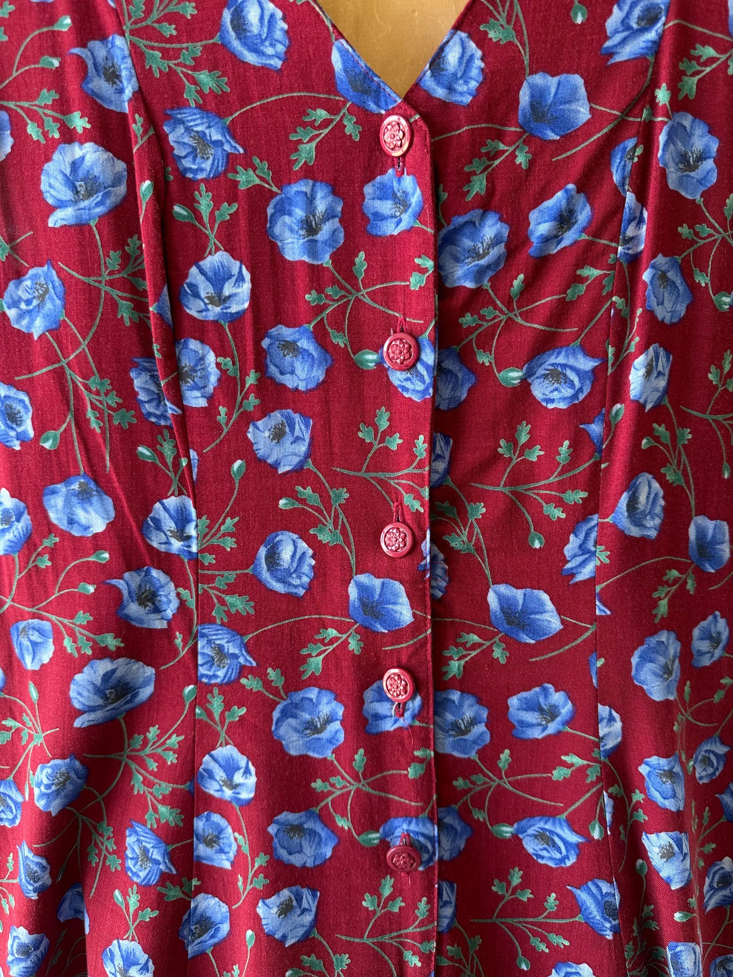 Vtg Deadstock Floral Romper : M