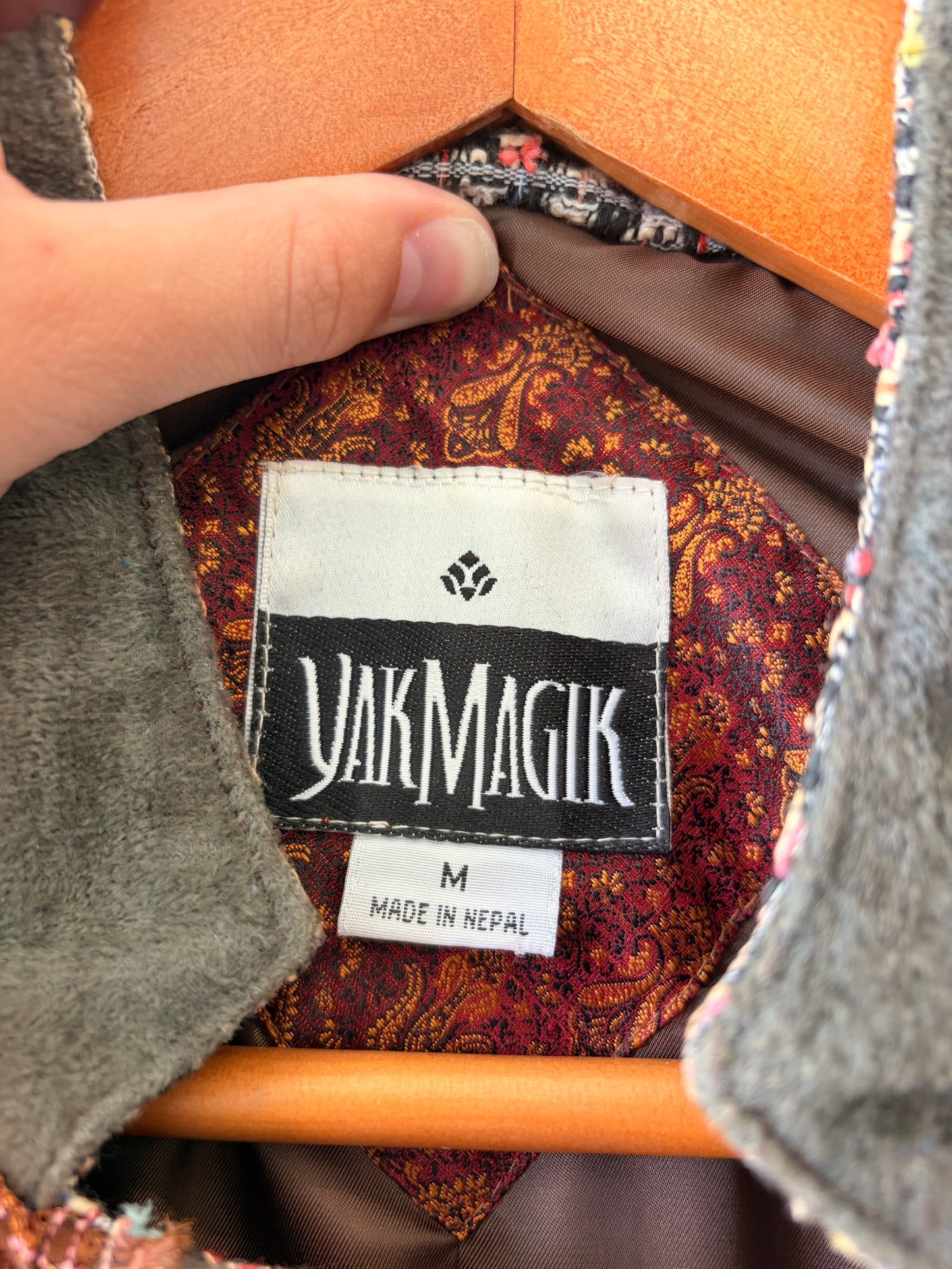 Funky Multi Patterned Jacket : M