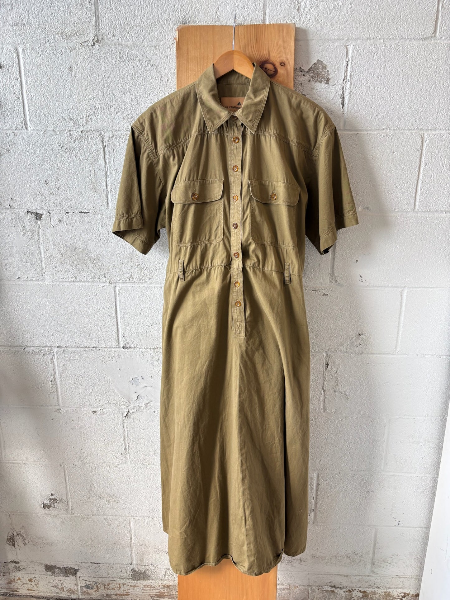 Olive Green Dress : 14