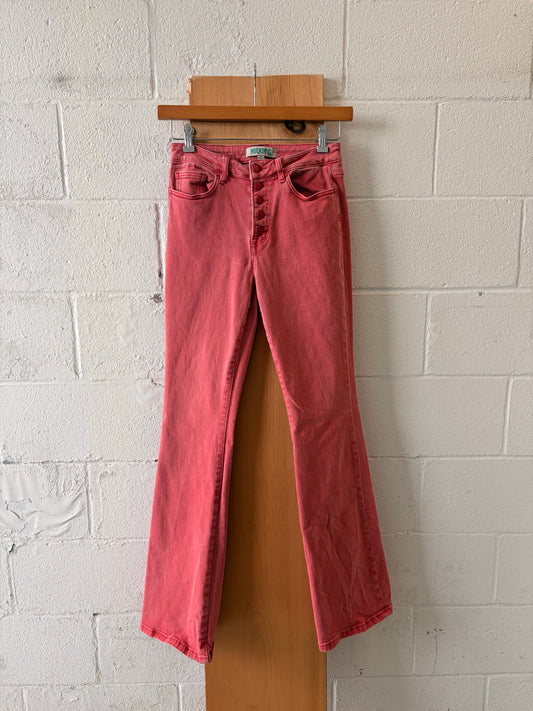 Rockin’ C Red Button Fly Jeans : 29