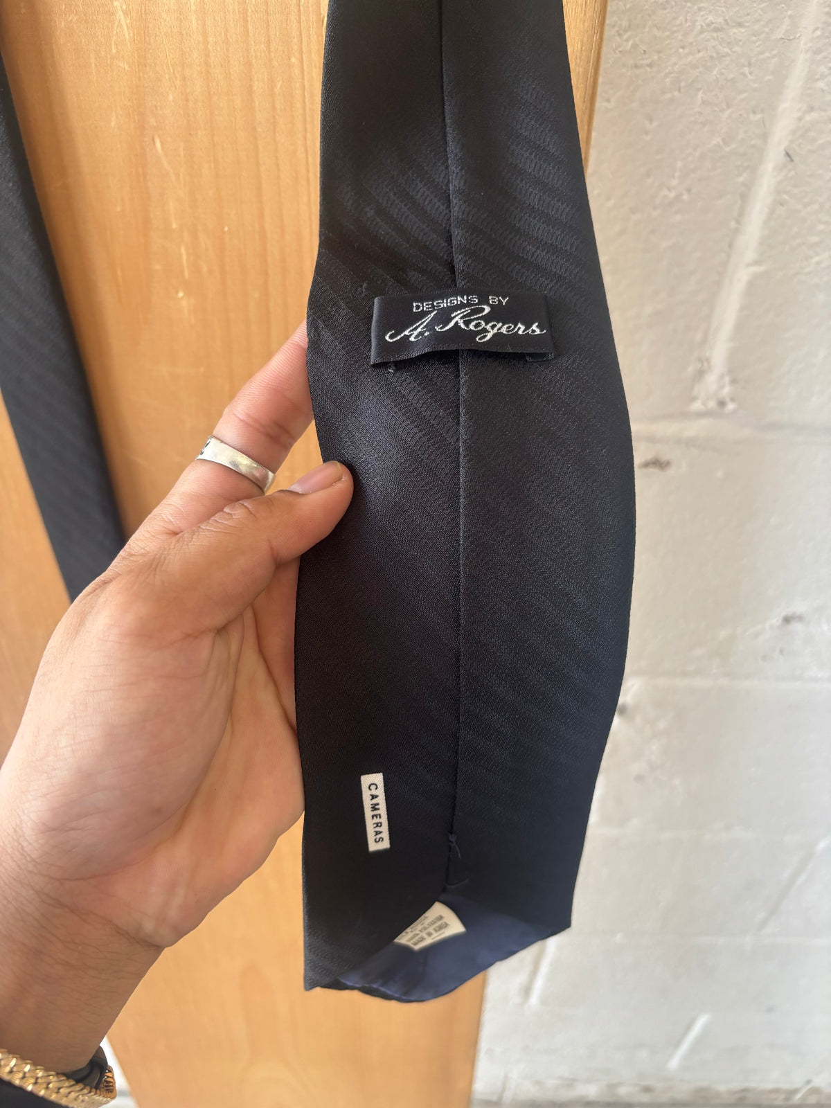 Vtg Camera Tie