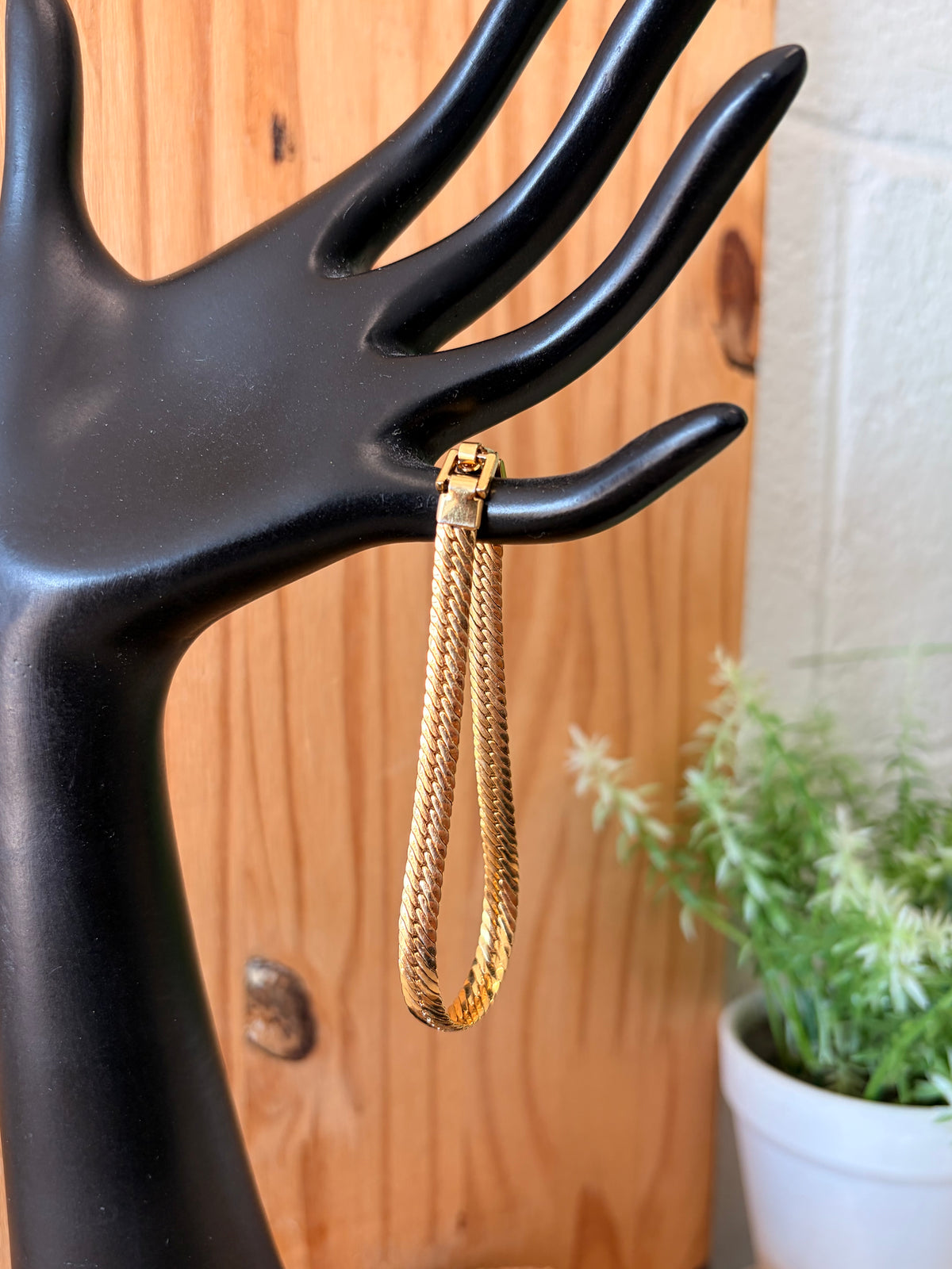 Napier Gold Tone Bracelet