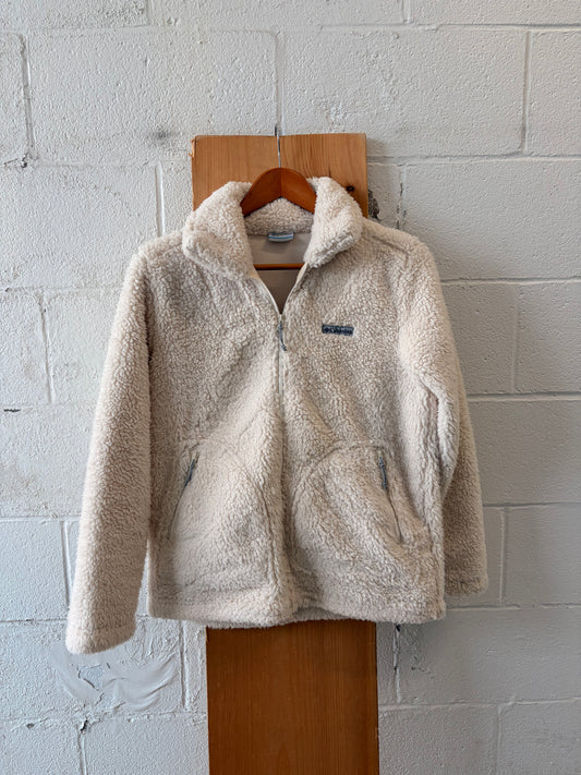 Cream Columbia Sherpa Jacket : S