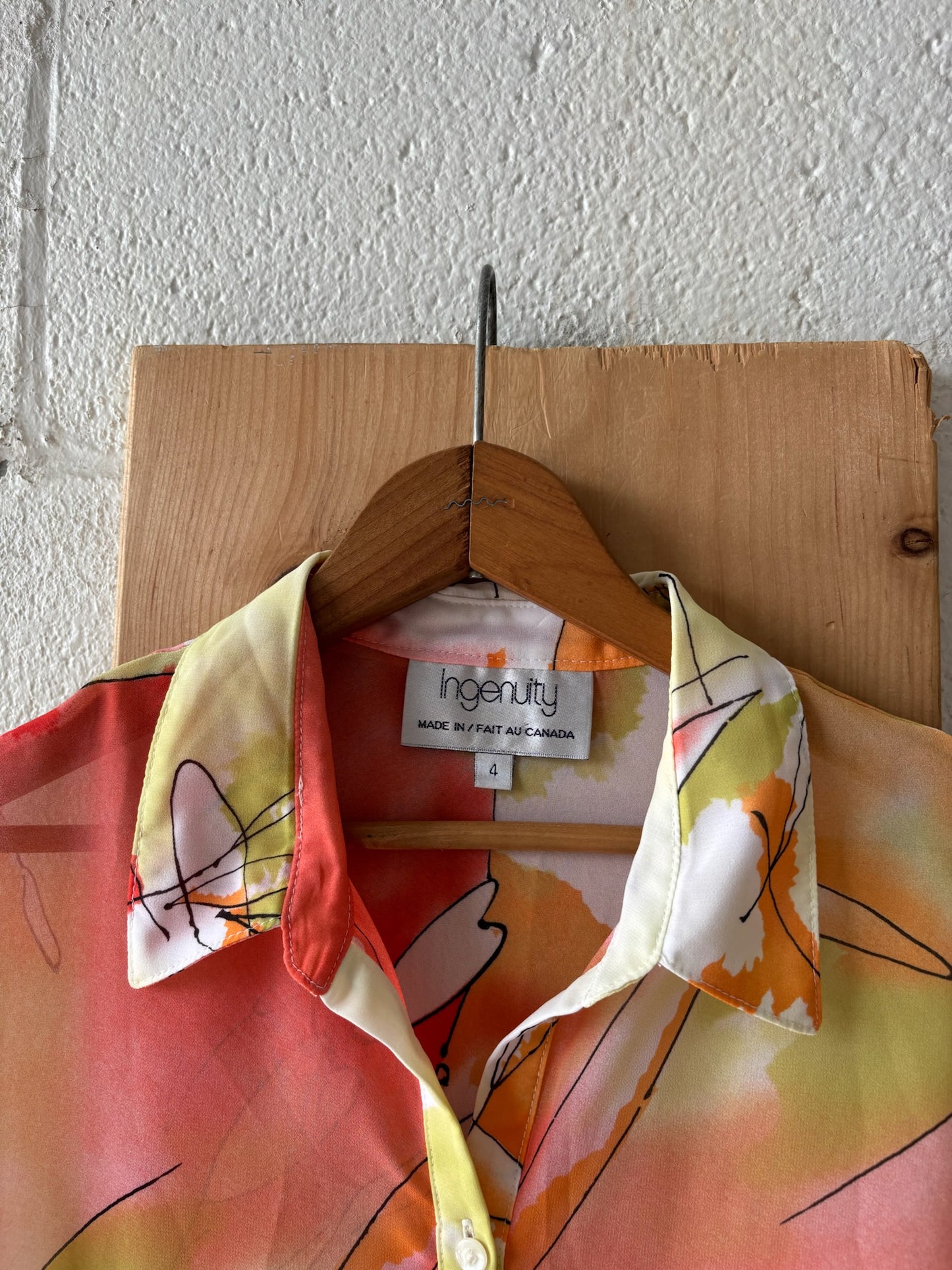 Watercolor Top and Skirt Set : 4