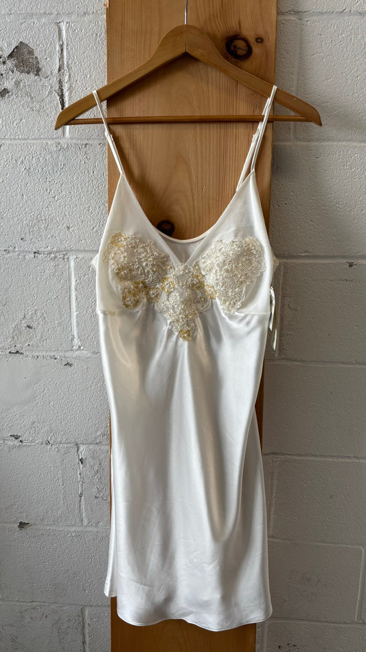 NWT White Slip Dress : XL
