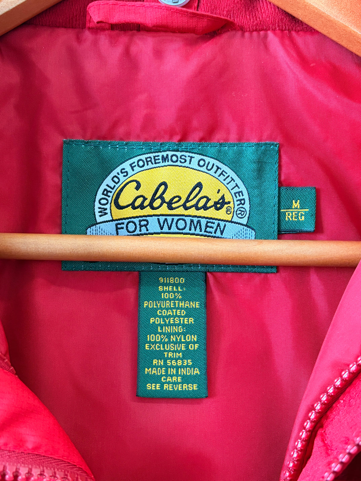 Red Cabela’s Coat : Women’s M