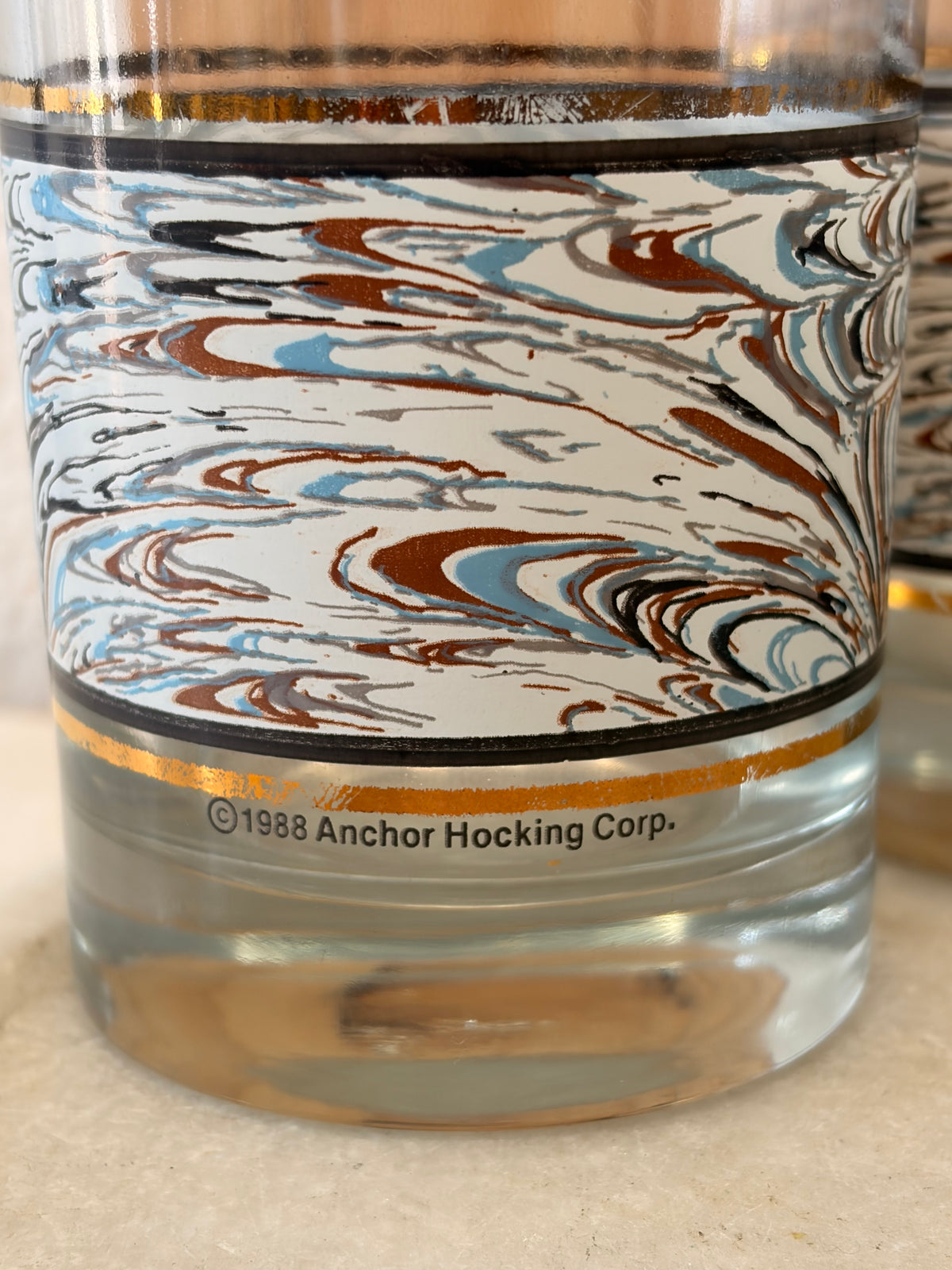 1988 Anchor Hocking Glass Set (Local Pick Up Only)