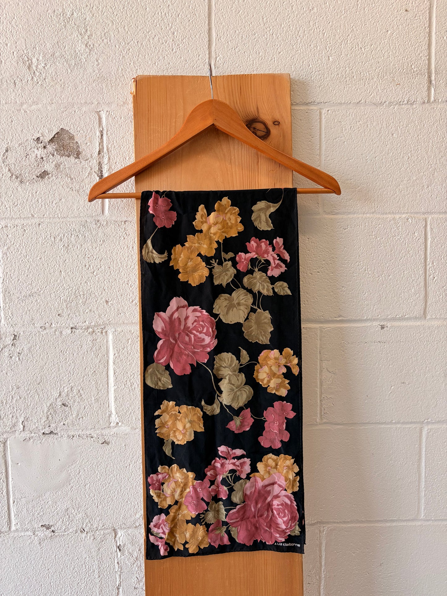 Floral Patterned Scarf