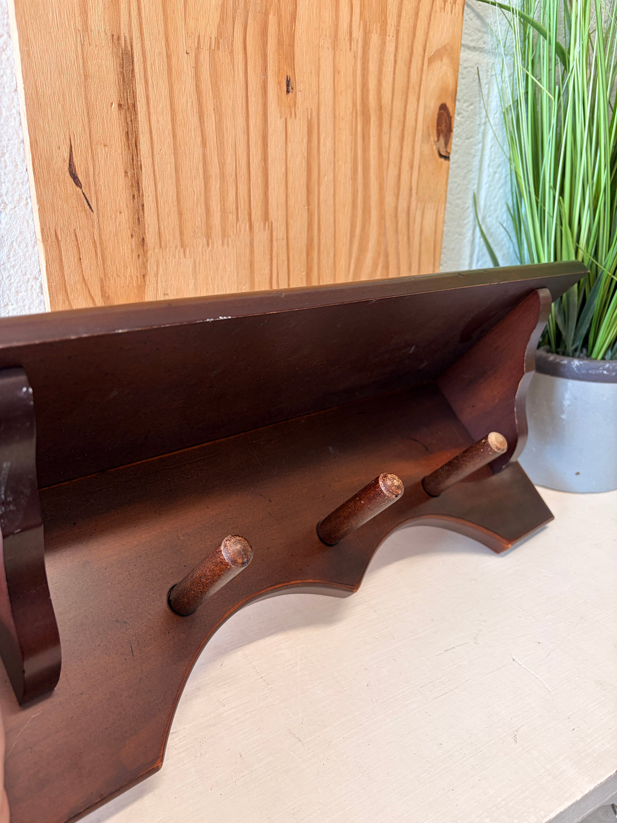 90’s Wooden Shelf (Local Pick Up Only)