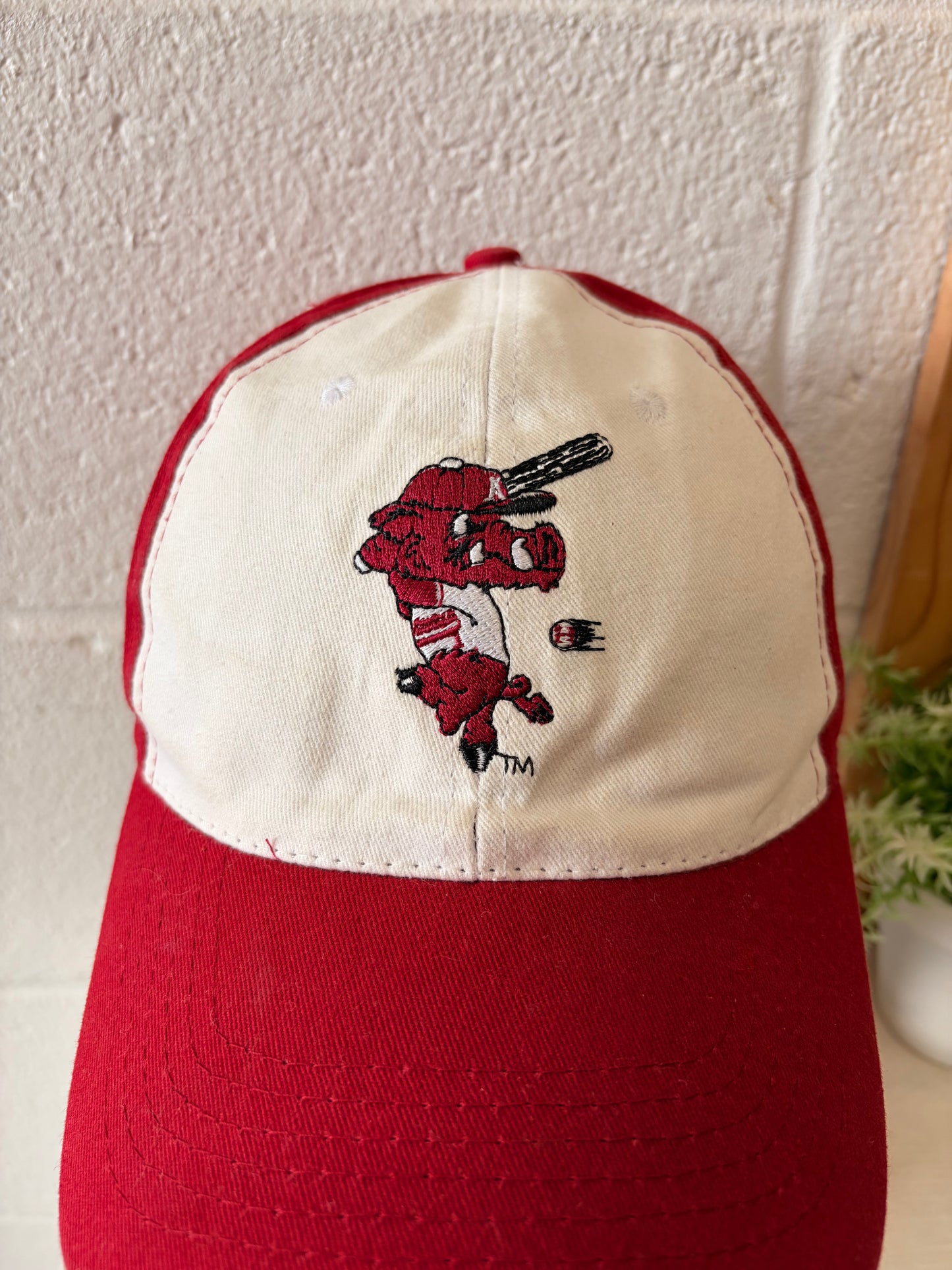 Vtg Razorbacks Baseball Cap