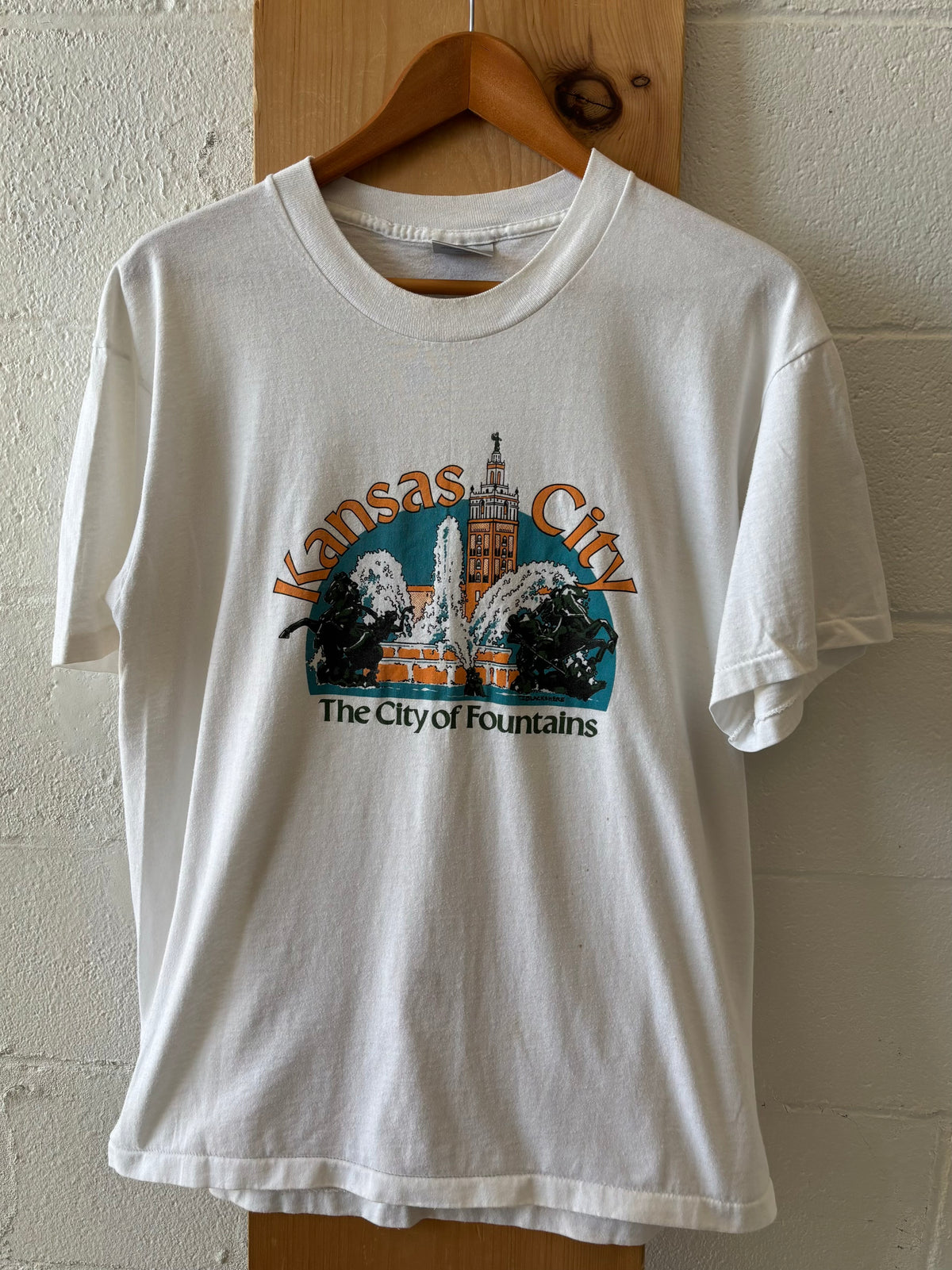 Vtg Single Stitch Kansas City Tee : XL