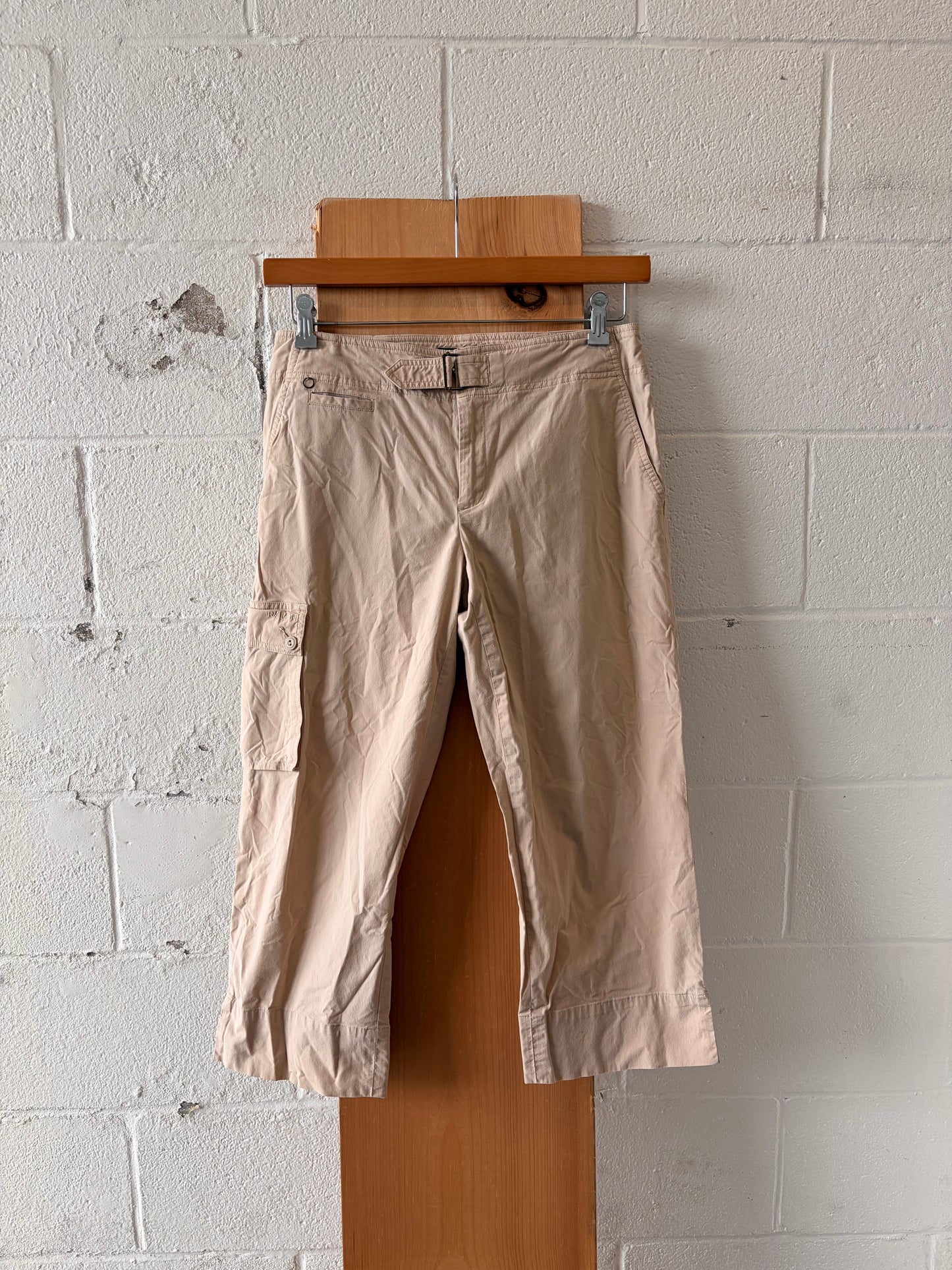 Vtg Ralph Lauren Khaki Capris : 10